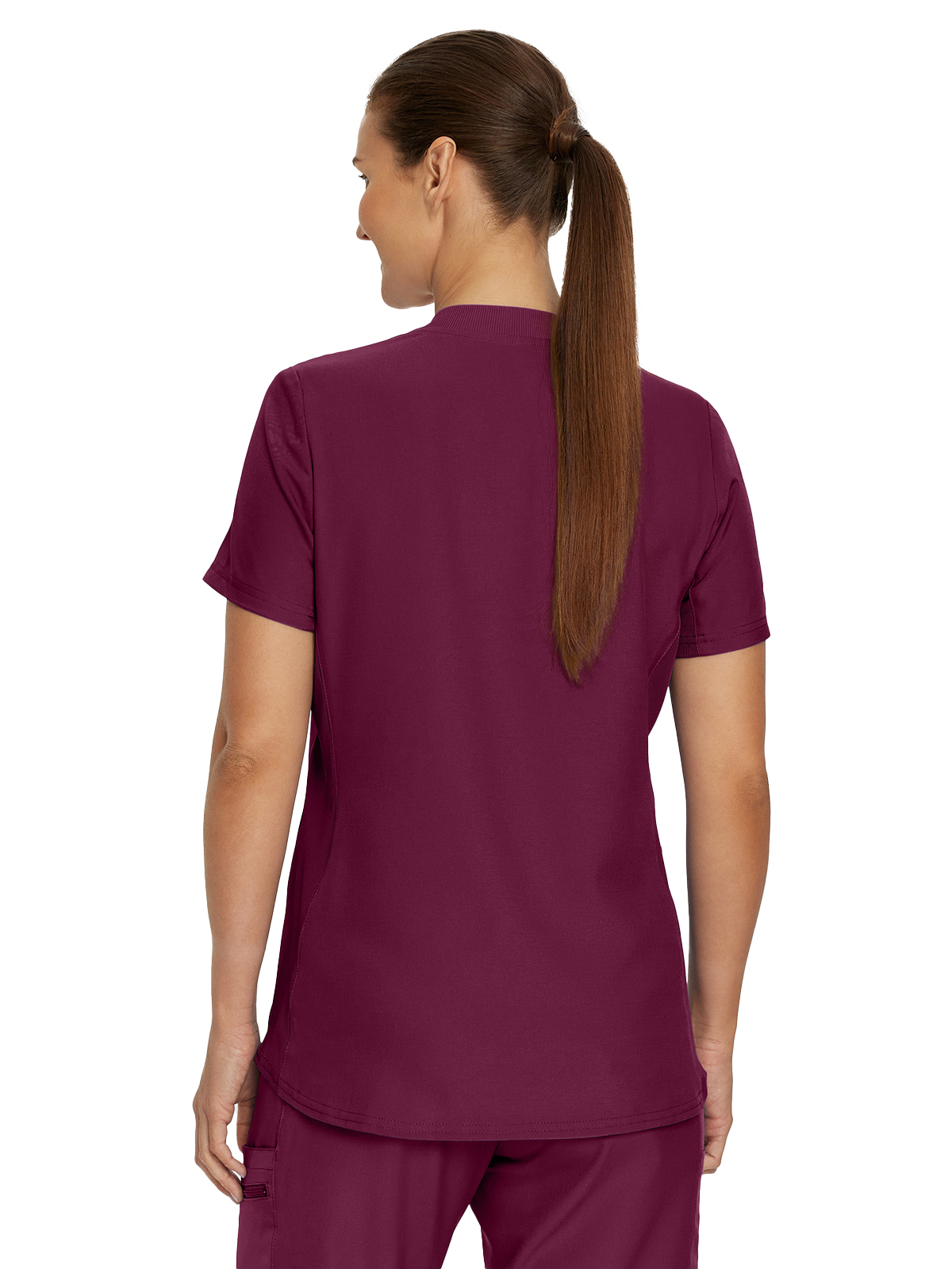 Landau - Forward - Women's Three-Pocket Rib-Knit Neckline V-Neck Top 65
