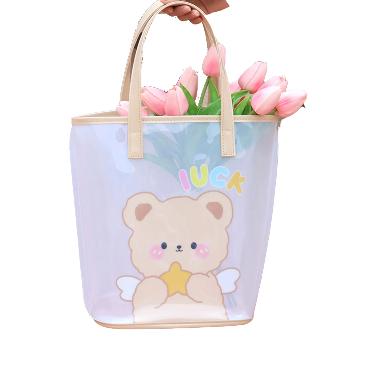 PVC Transparent Handbag 4