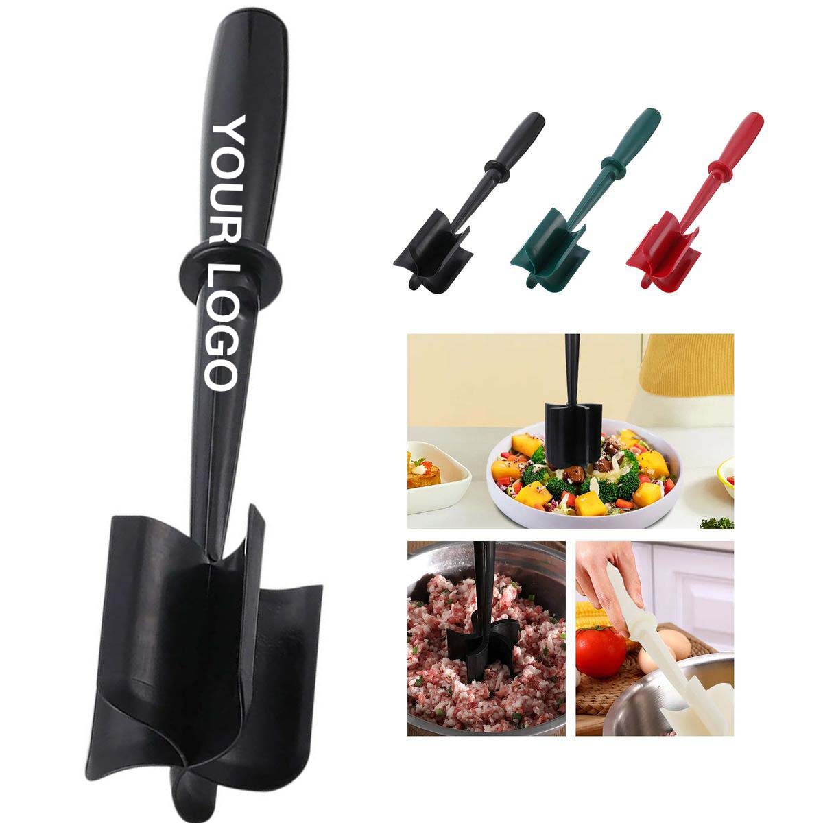 Ergonomic Handle Meat Grinder Tool 4