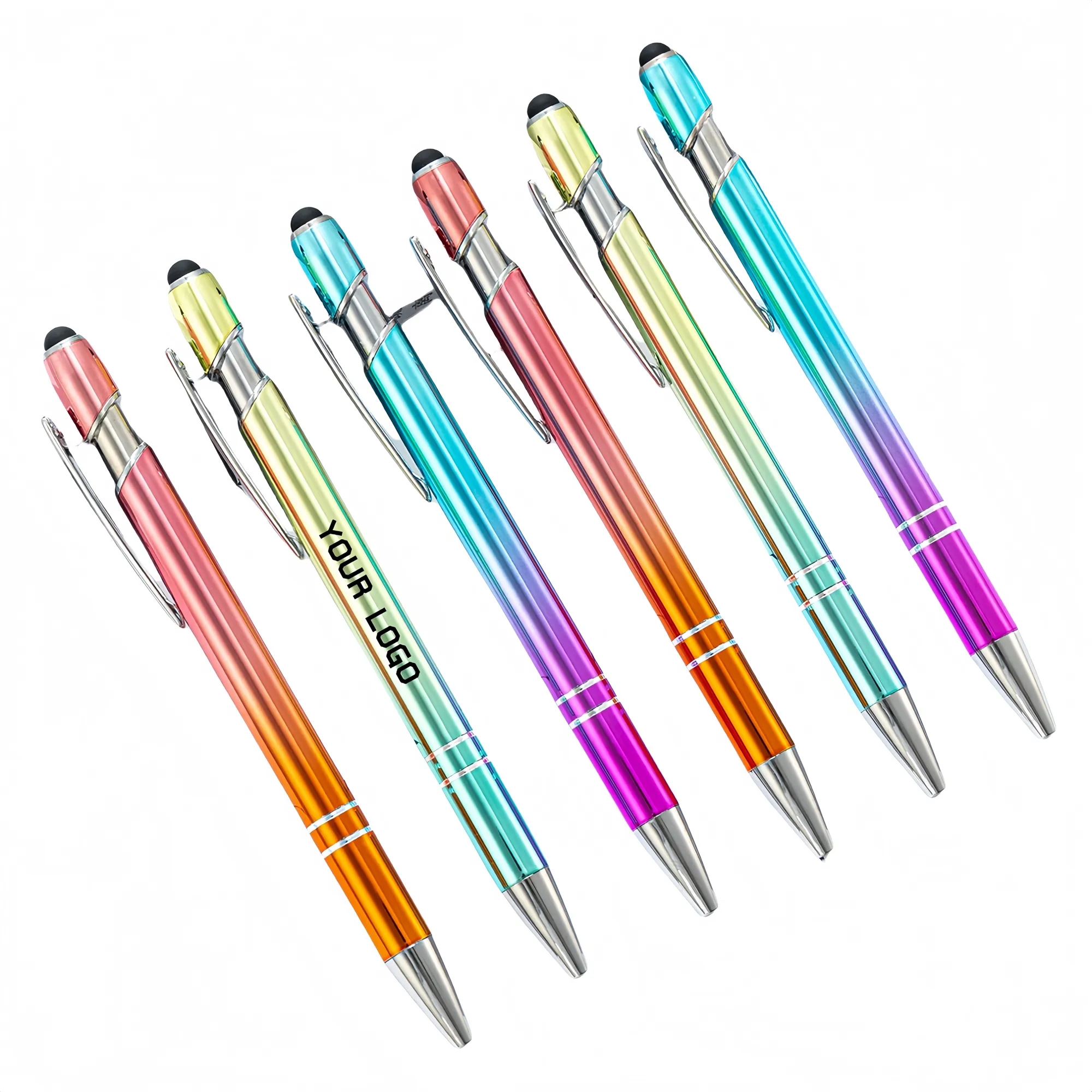 Gradient Color Stylus Metal Pen 6