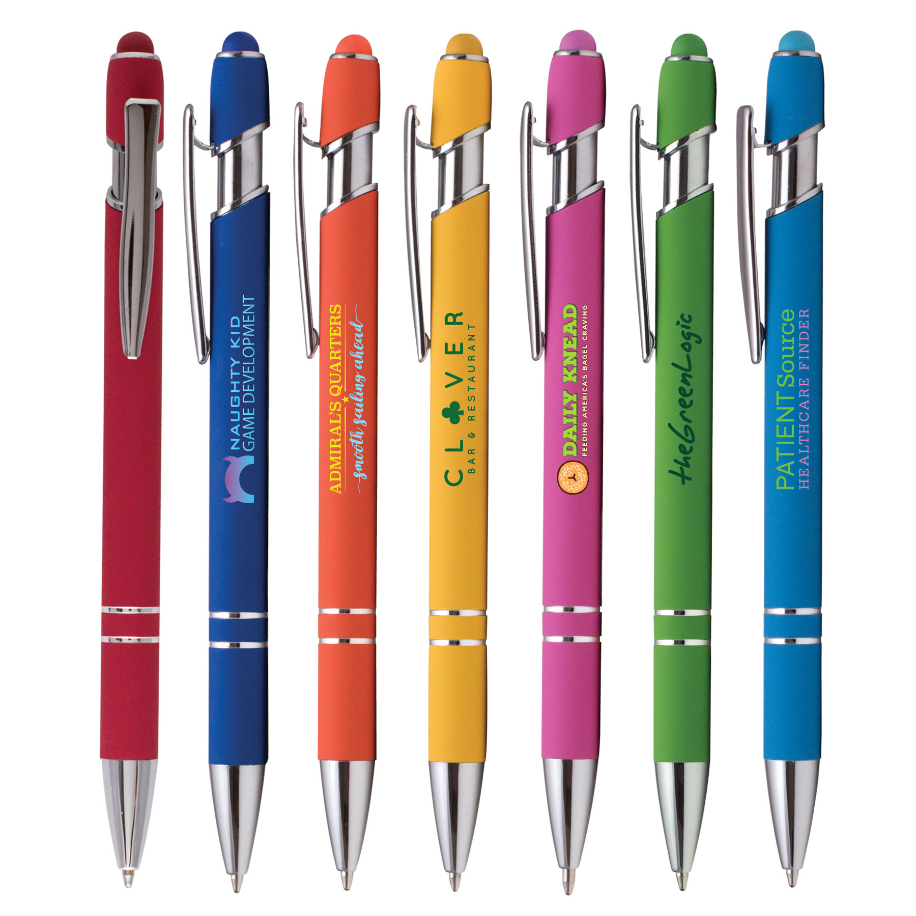 Stylus-3061 Bright Ballpoint Soft Touch Pens 2