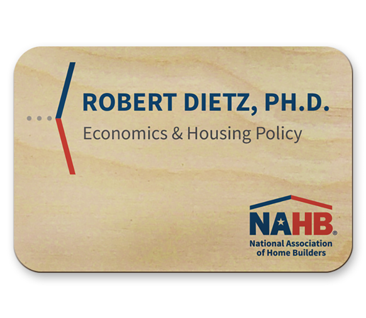 Wood Name Badge 2" x 3" 2