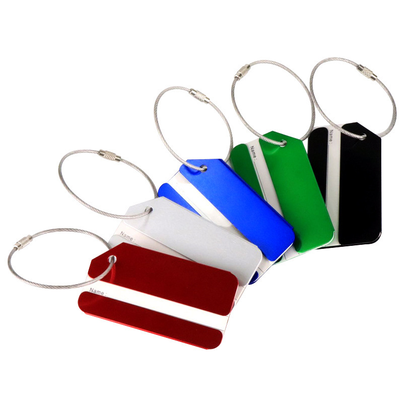 Aluminum Luggage Tags 4