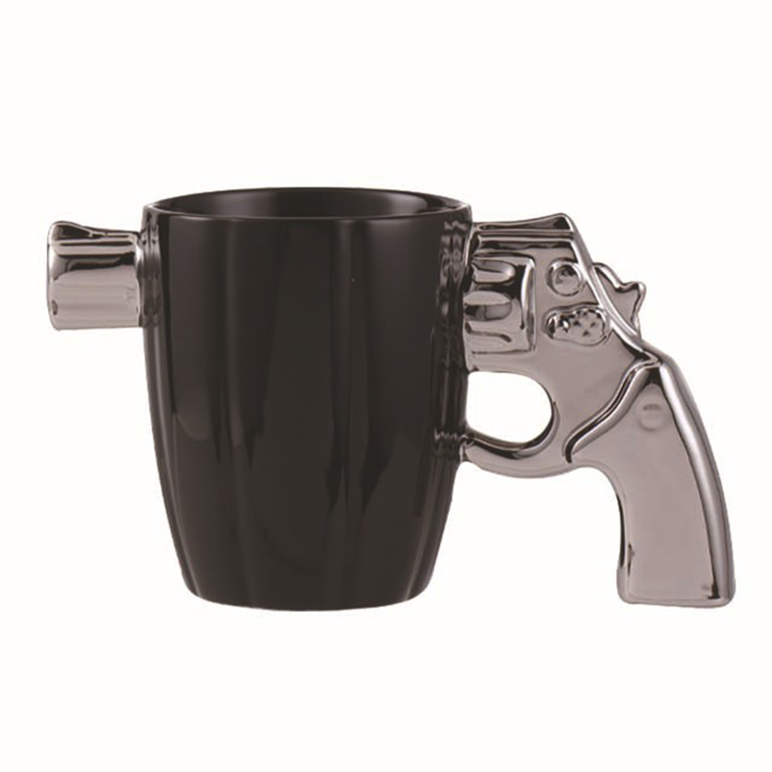 12Oz Fashion Ceramic Pistol Design Coffee Mug 2