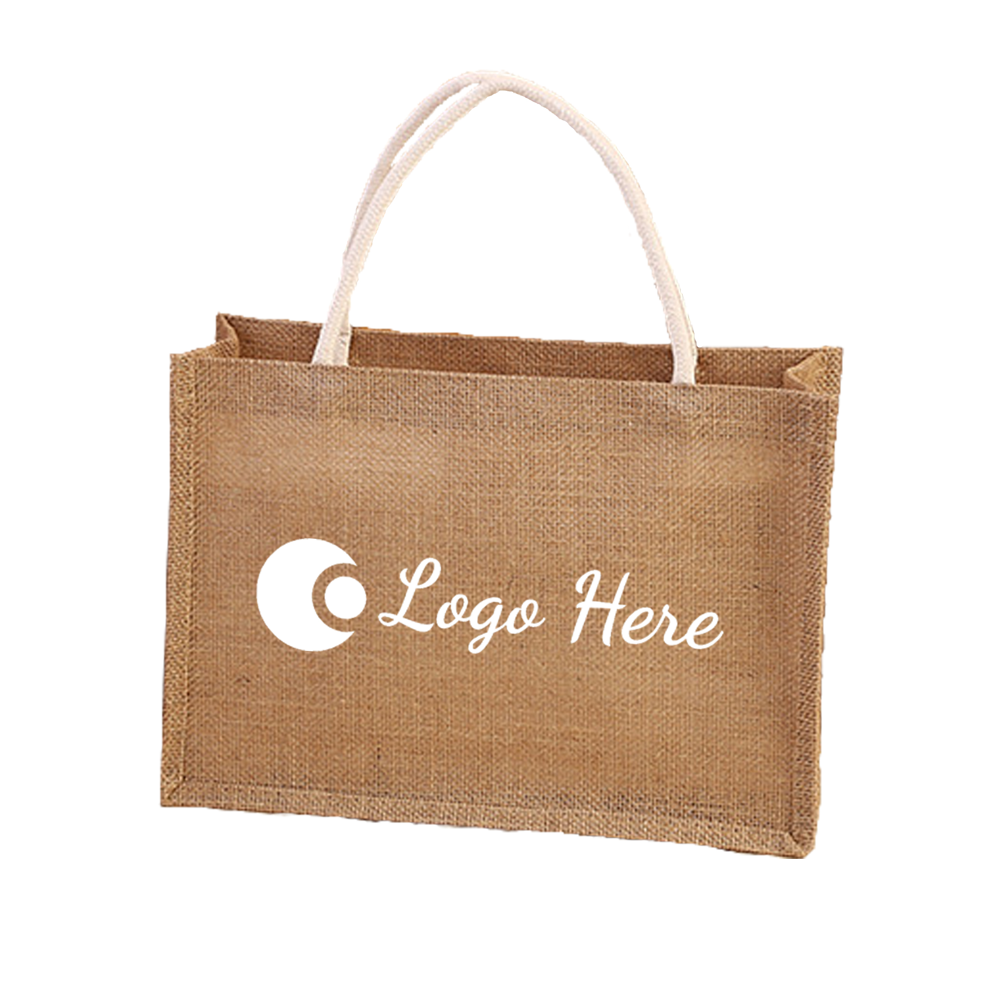 Exquisite Burlap Tote Bag 3