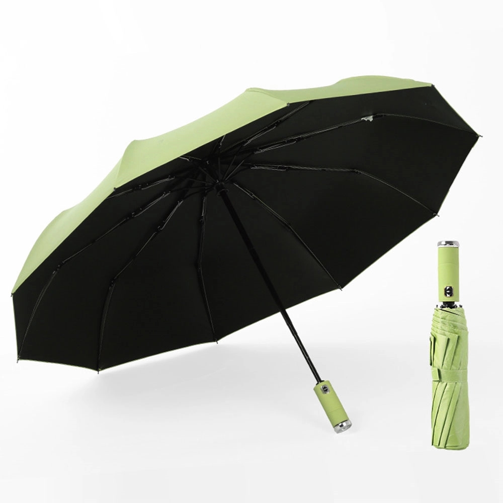 Large Windproof Reverse Rain Umbrellas With Flashlight 7