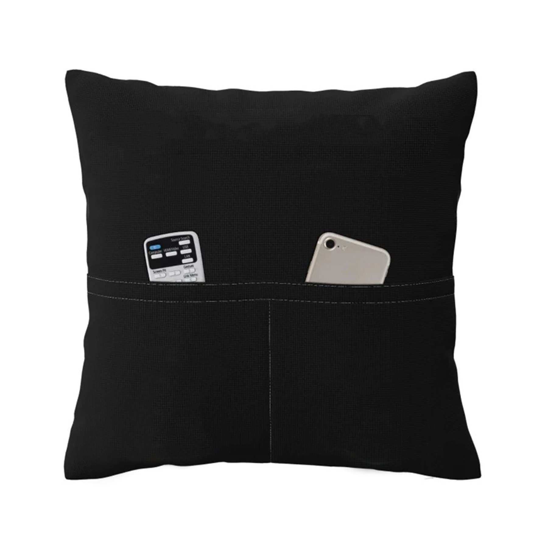 2 Pocket Pillow Cover 3