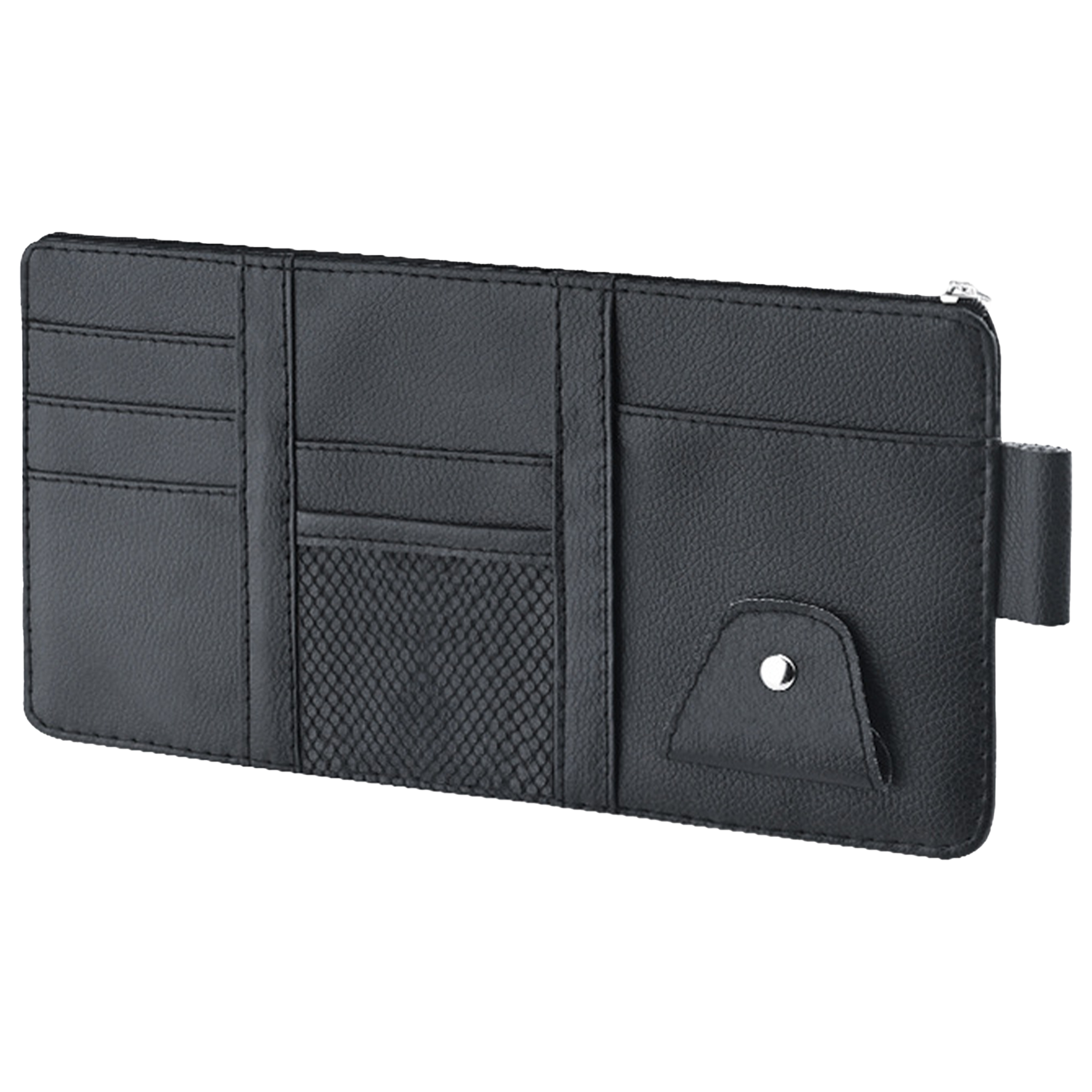 Pu Multi Functional Car Sunshade Storage Card Bag 2