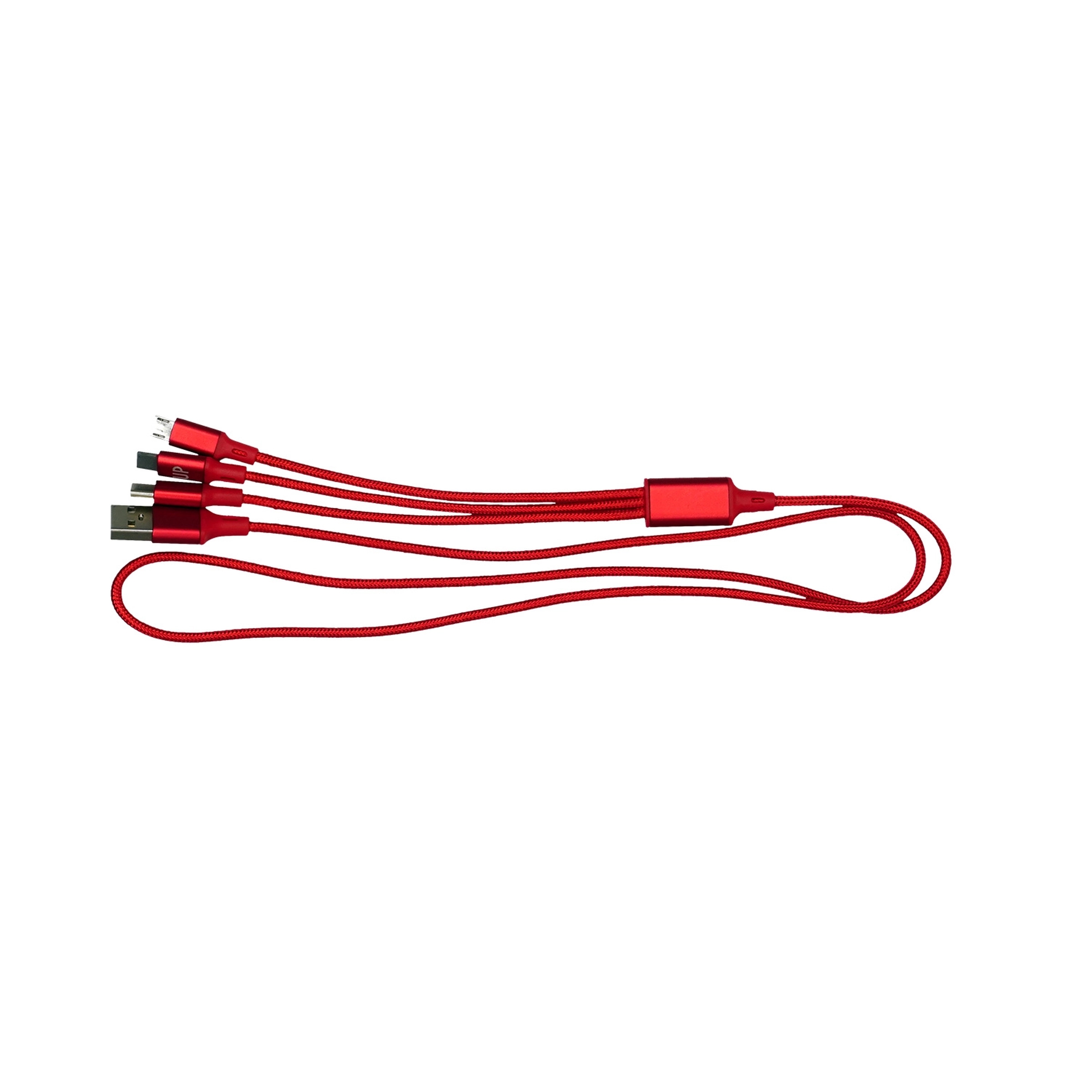 3' METALLIC 3-IN-1 CABLE WITH TYPE C US 15