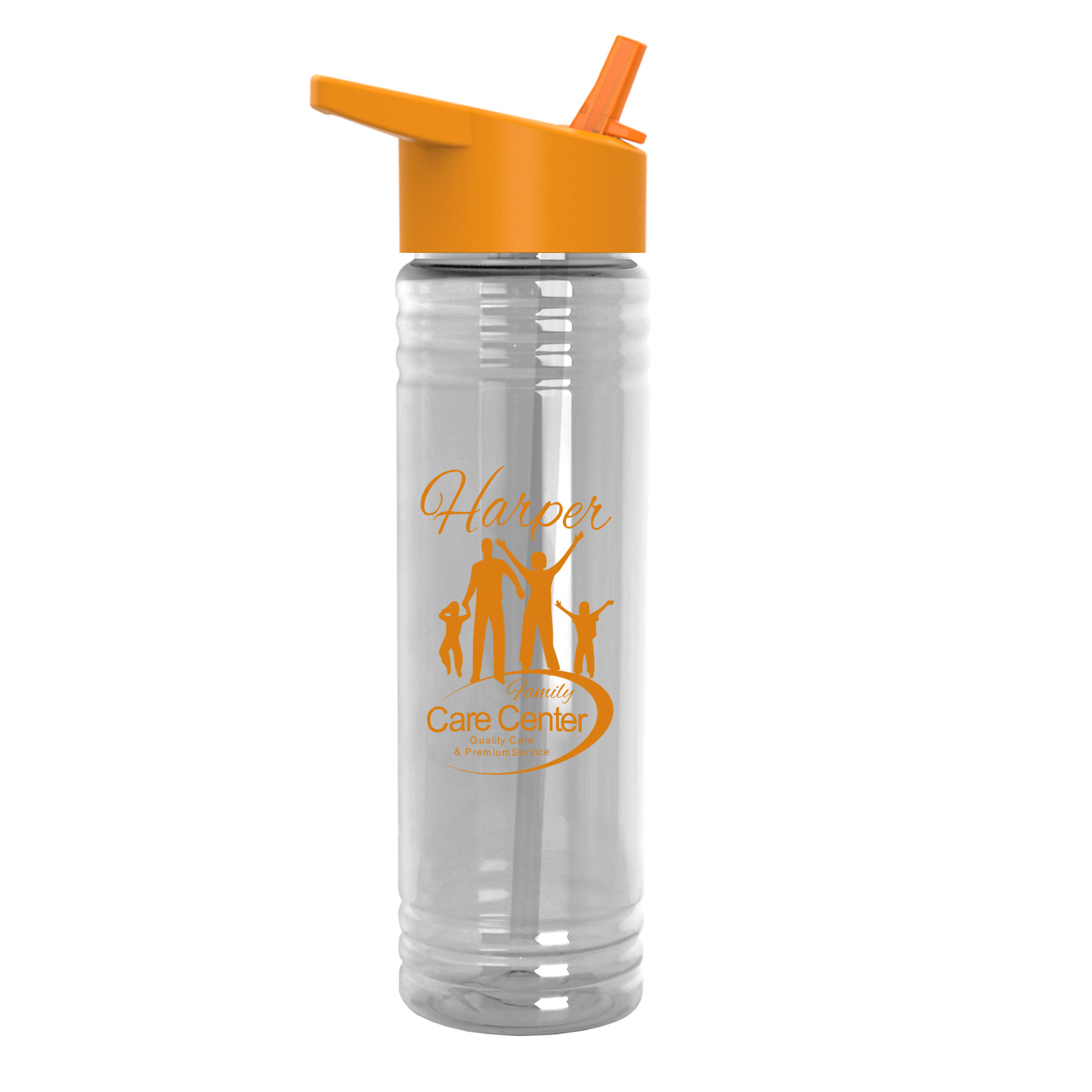 Garyline® Slim Fit Bottle with Flip-Straw Lid - 24 oz. 471