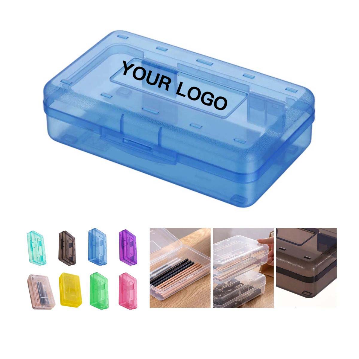 Multi Purpose Storage Box with Clasp Lock 3