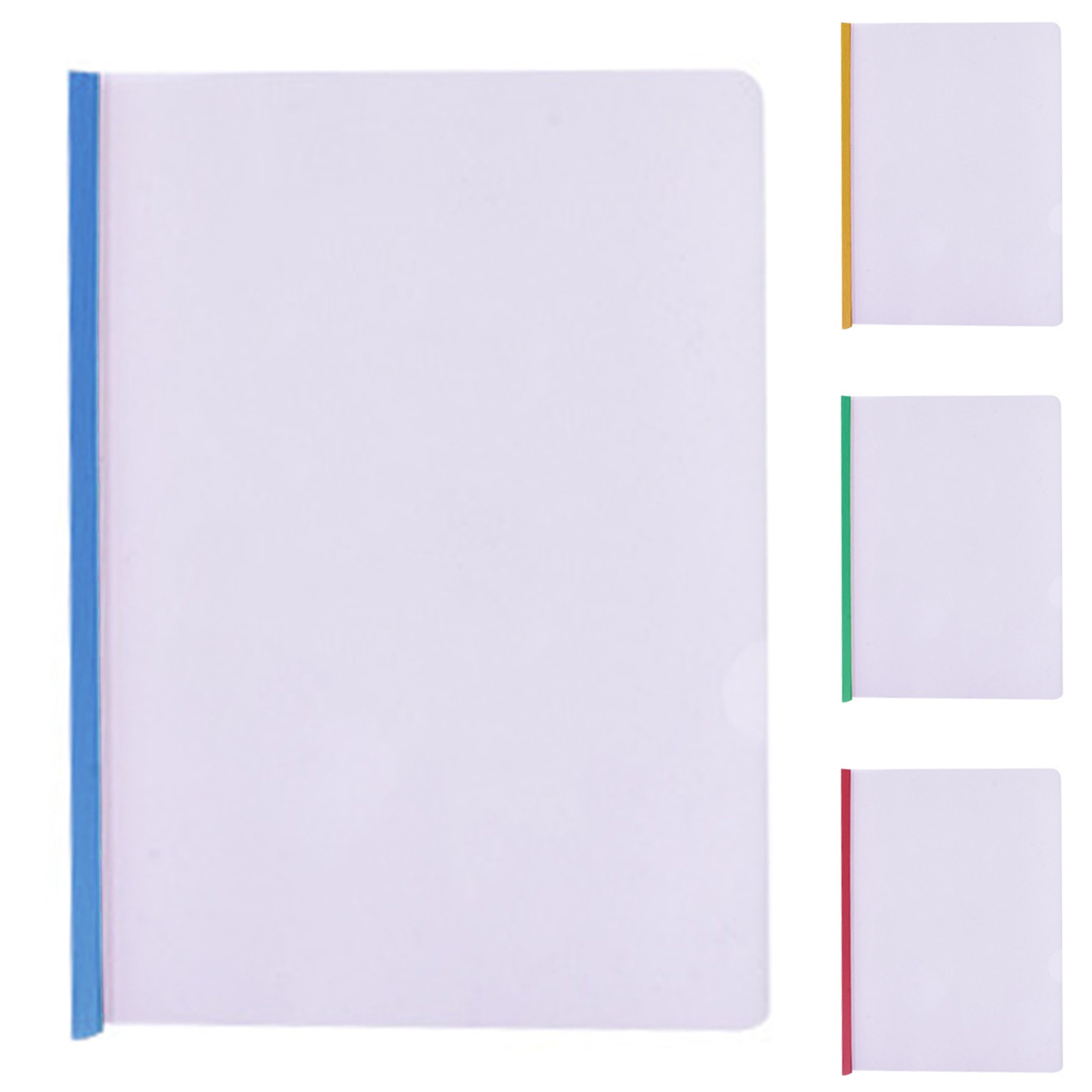 Slide-Grip Clear Presentation Covers 4