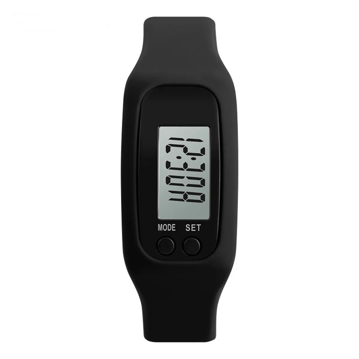 Digital LCD Silicone Fitness Tracker Wristband Pedometer 1