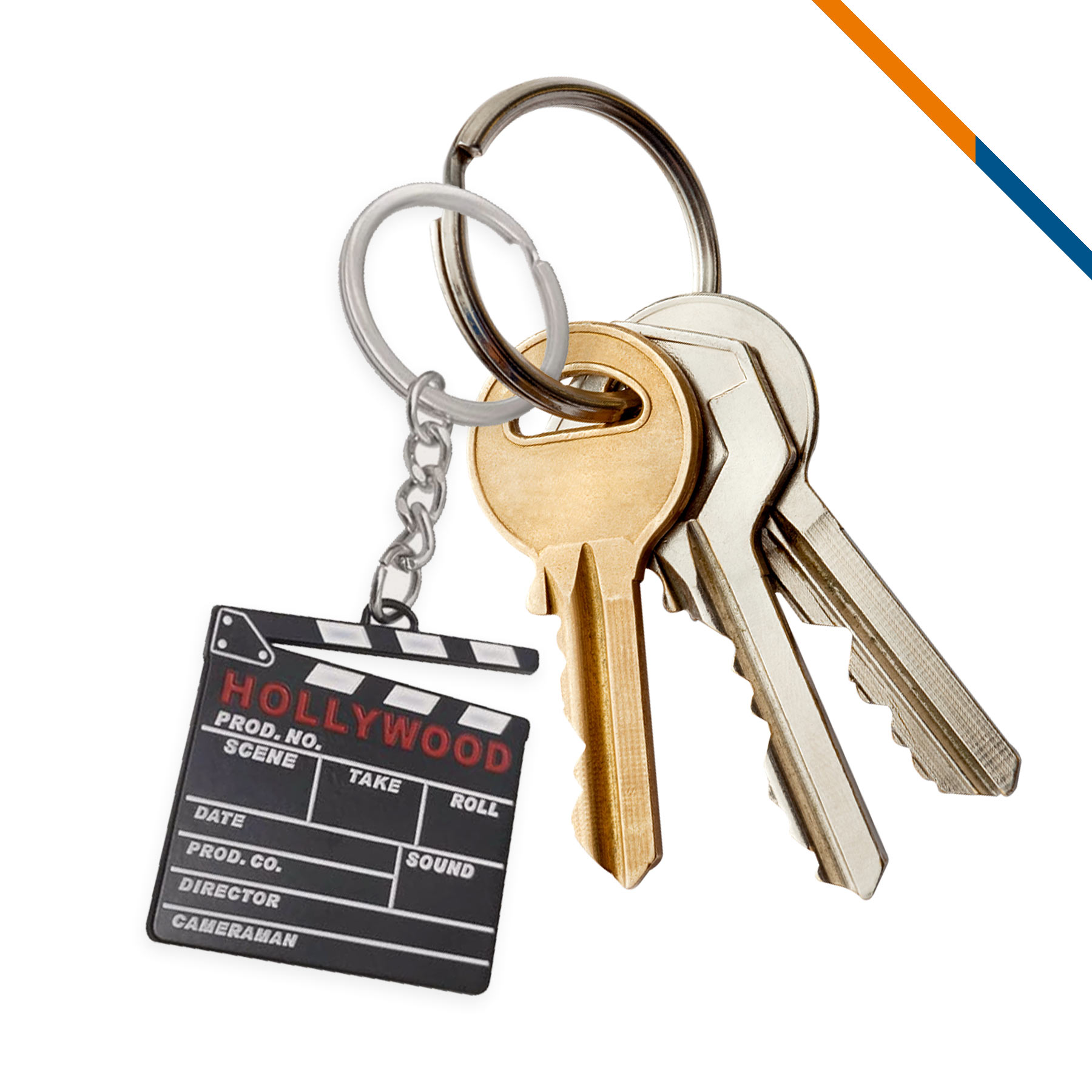 Director Clapboard Keychain 2