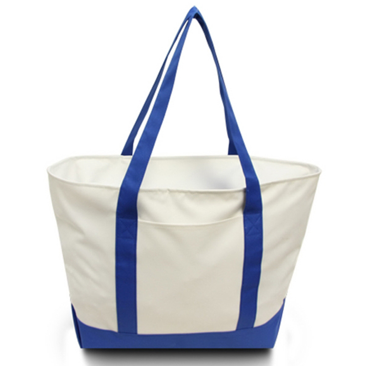600D Bay View Giant Zipper Boat Tote 22