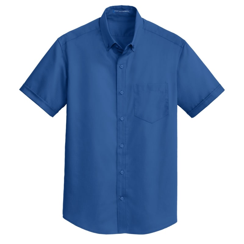 Port Authority Short Sleeve SuperPro Twill Shirt. 11