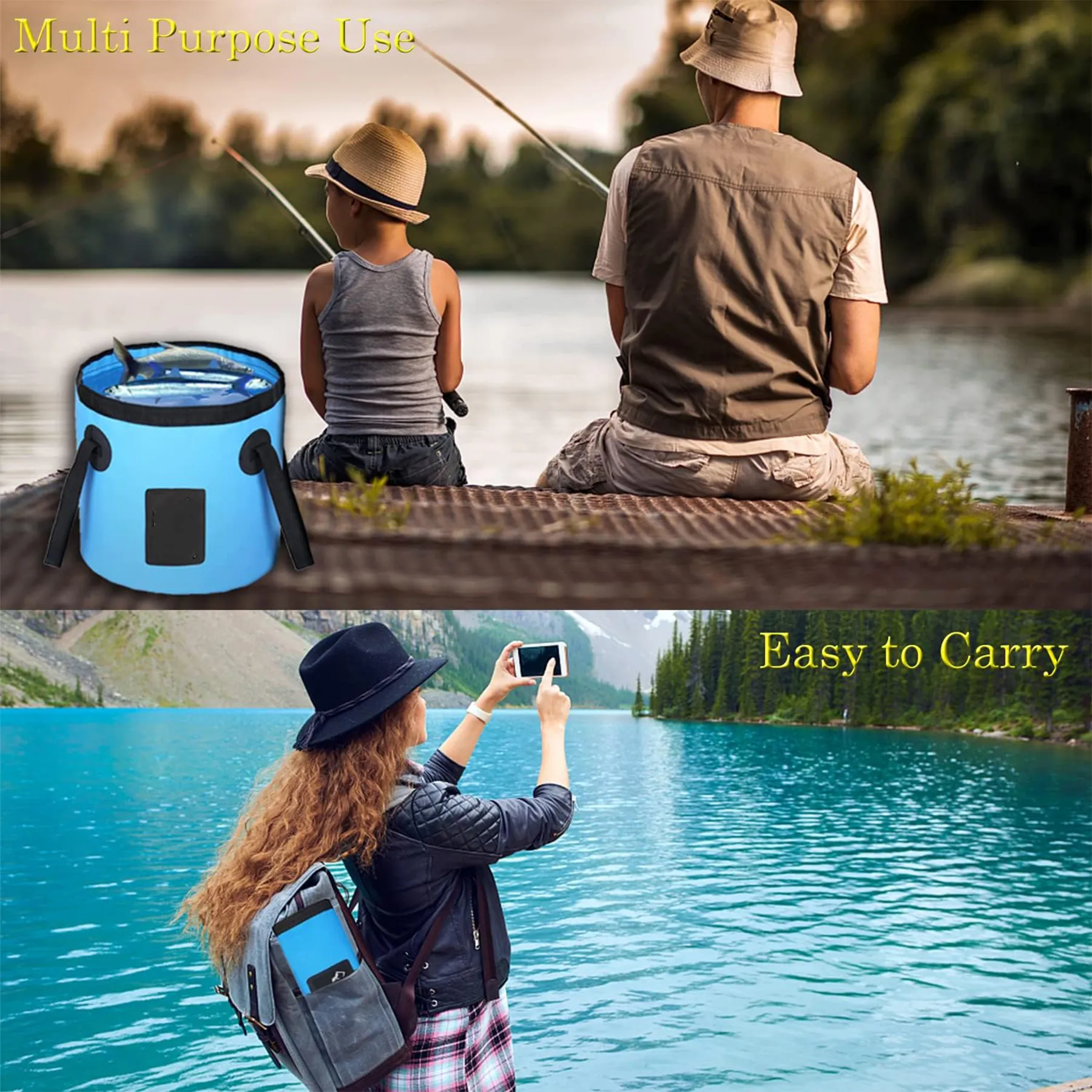 Collapsible Bucket with Handle 5