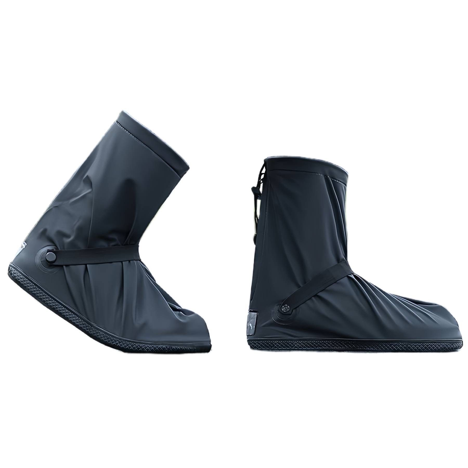 Cycling Shoe Cover Anti Slip In Rainy Days Easy To Wear With Zipper 3