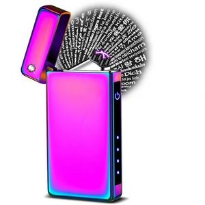 Electric Arc Lighter With Love Message Shadow And USB Charging 12