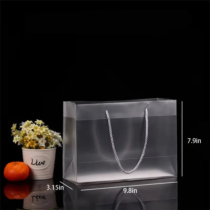 Transparent pvc handbag 4