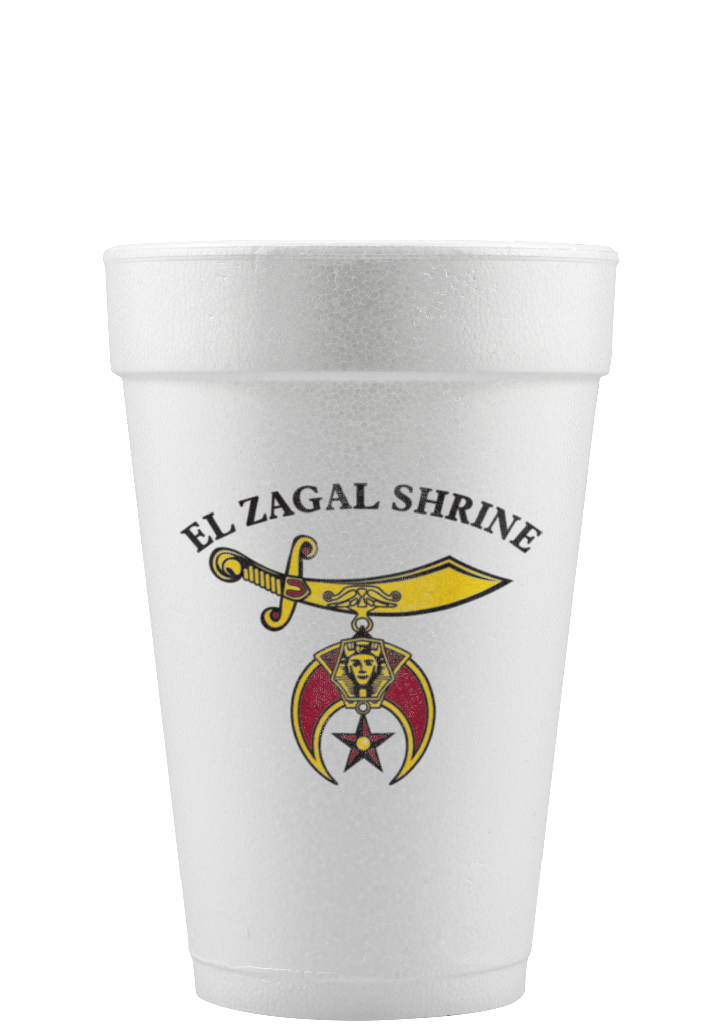 20 oz Foam Cup White Hi-Speed 3