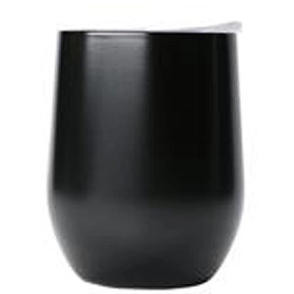 Insulated Egg Shaped Drinking Mug 12Oz 4