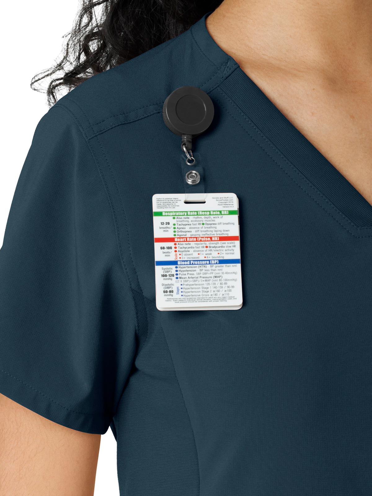 Carhartt Scrubs - Force Essentials - Women's Knit Panel Top 55