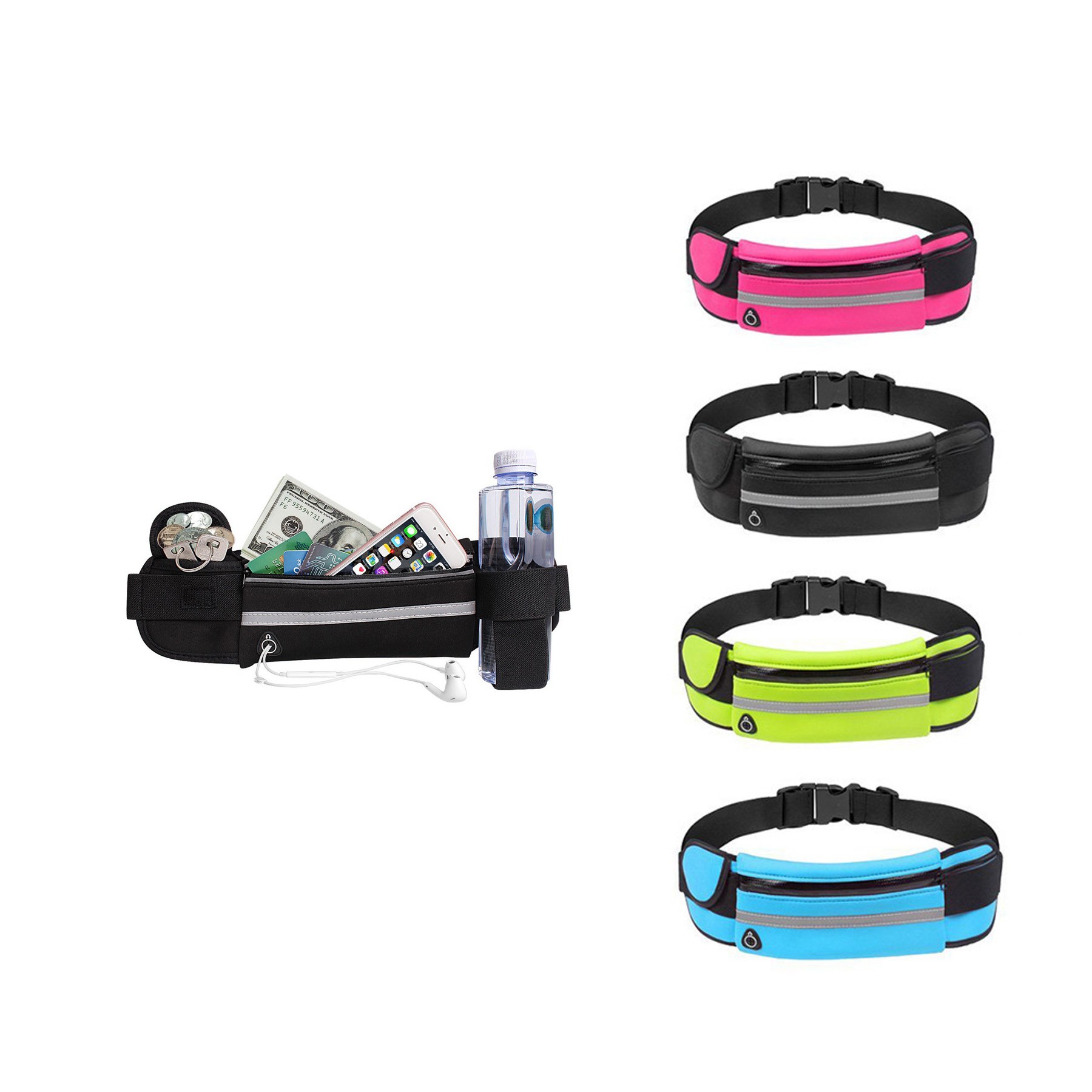 Running Belt Waist Pack Bag