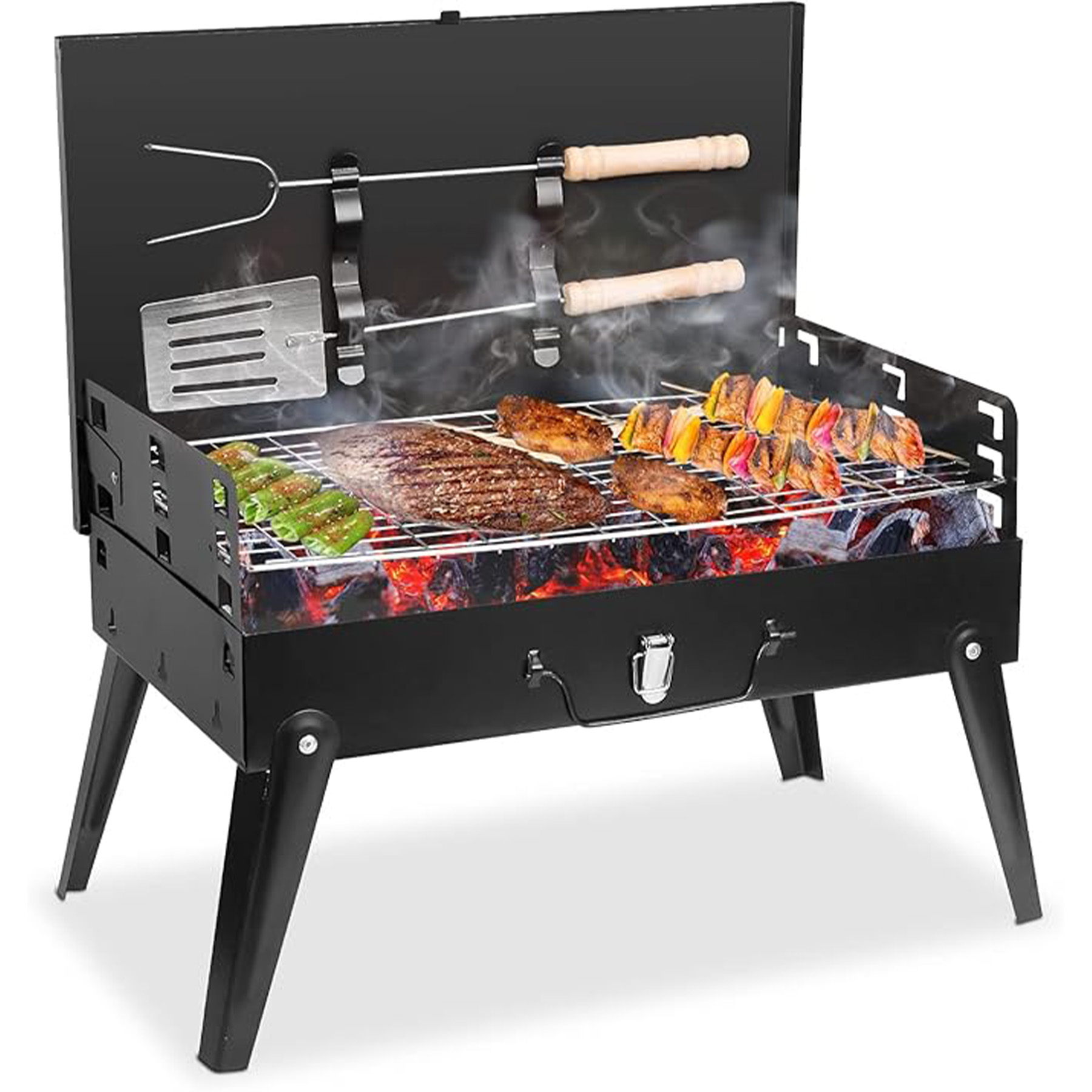 Outdoor Folding Barbecue Grill 3