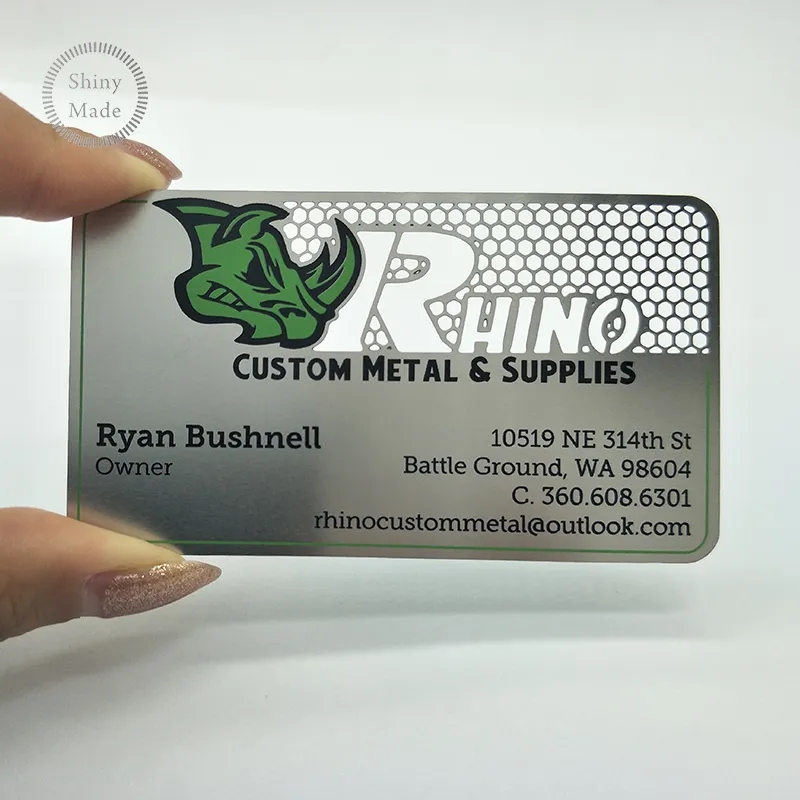Metal Business Card 2