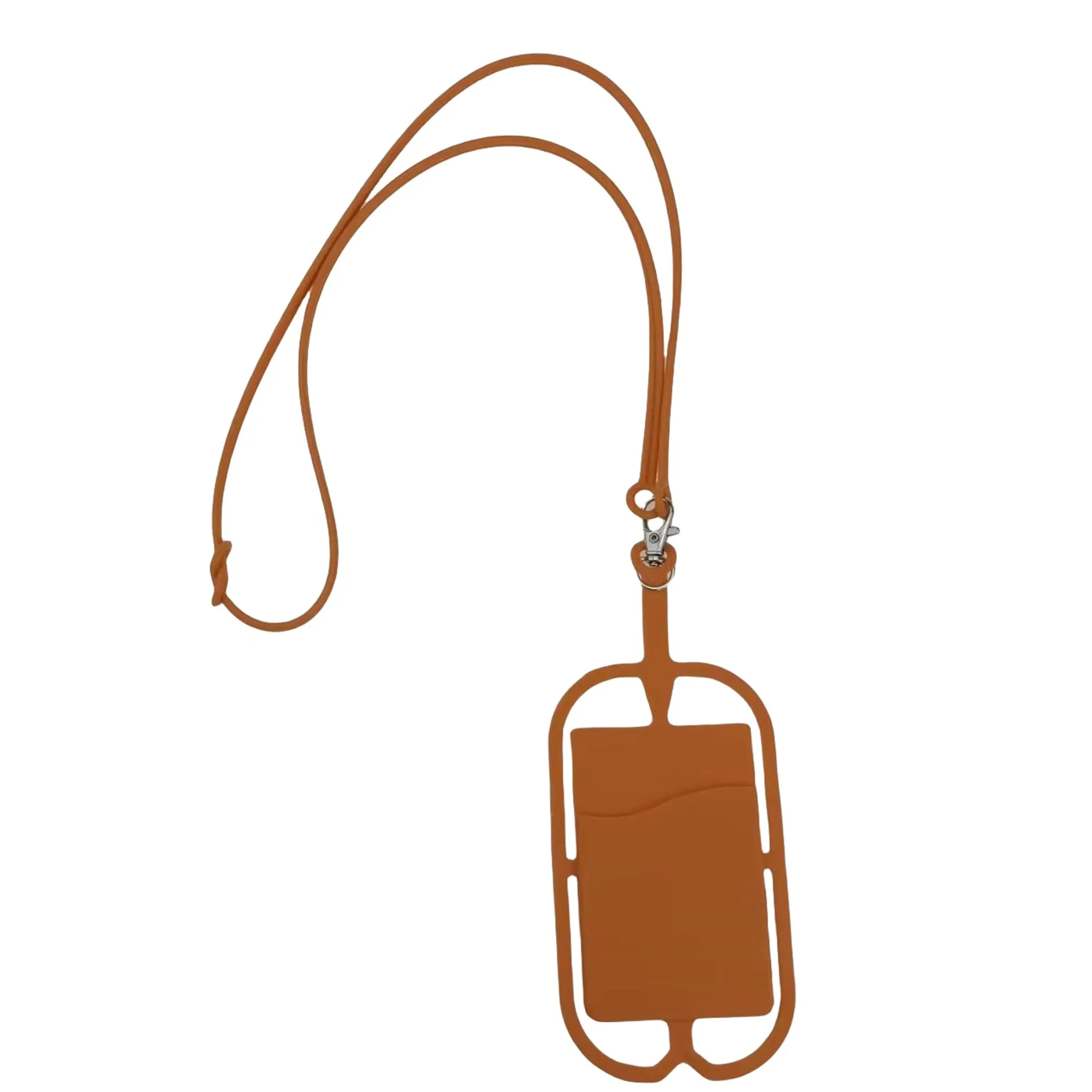Silicone Card Slot with Lanyard Phone Holder 18