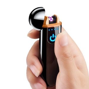 Slide Activated Dual Arc Lighter With Flashlight 4