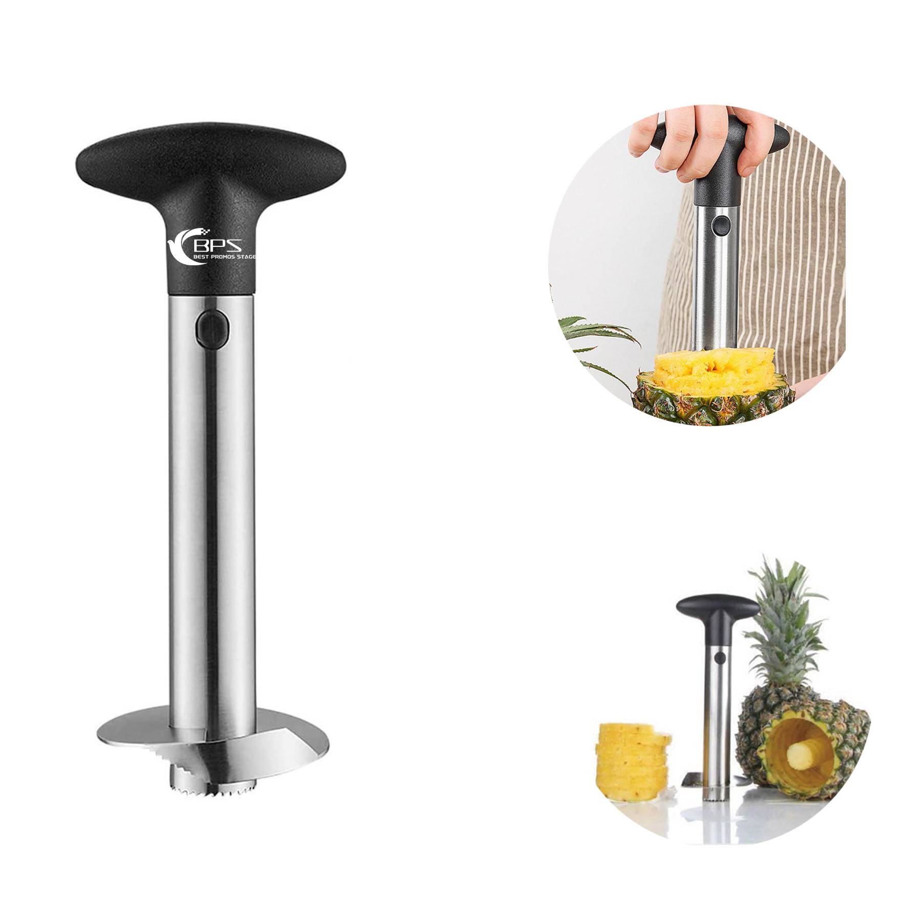 Stainless Steel Fruit Pineapple Peeler Corer Slicer Cutter 3