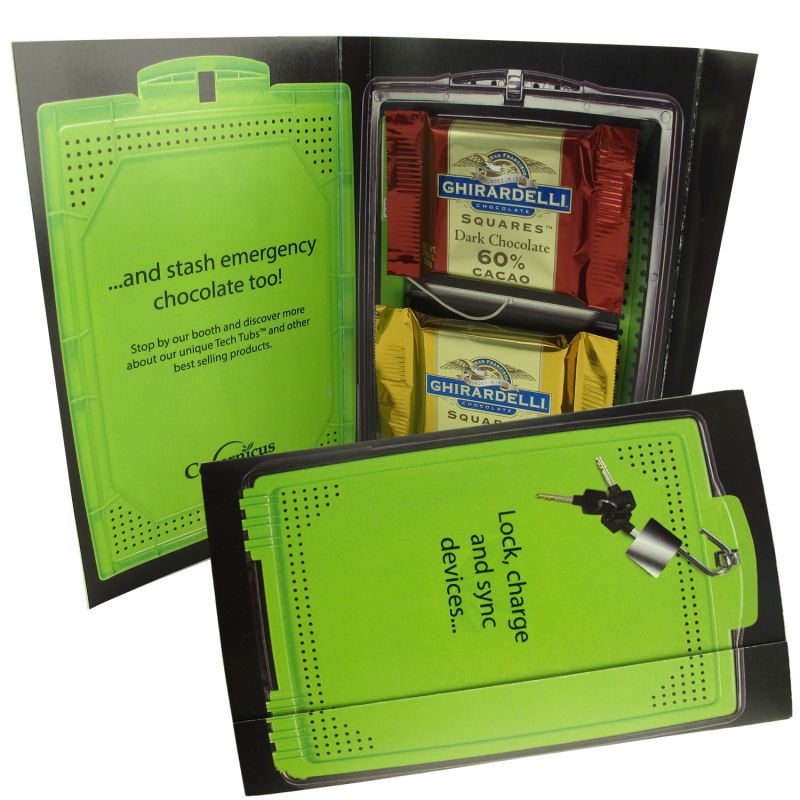 Calling Card - Ghirardelli Chocolate Squares 1