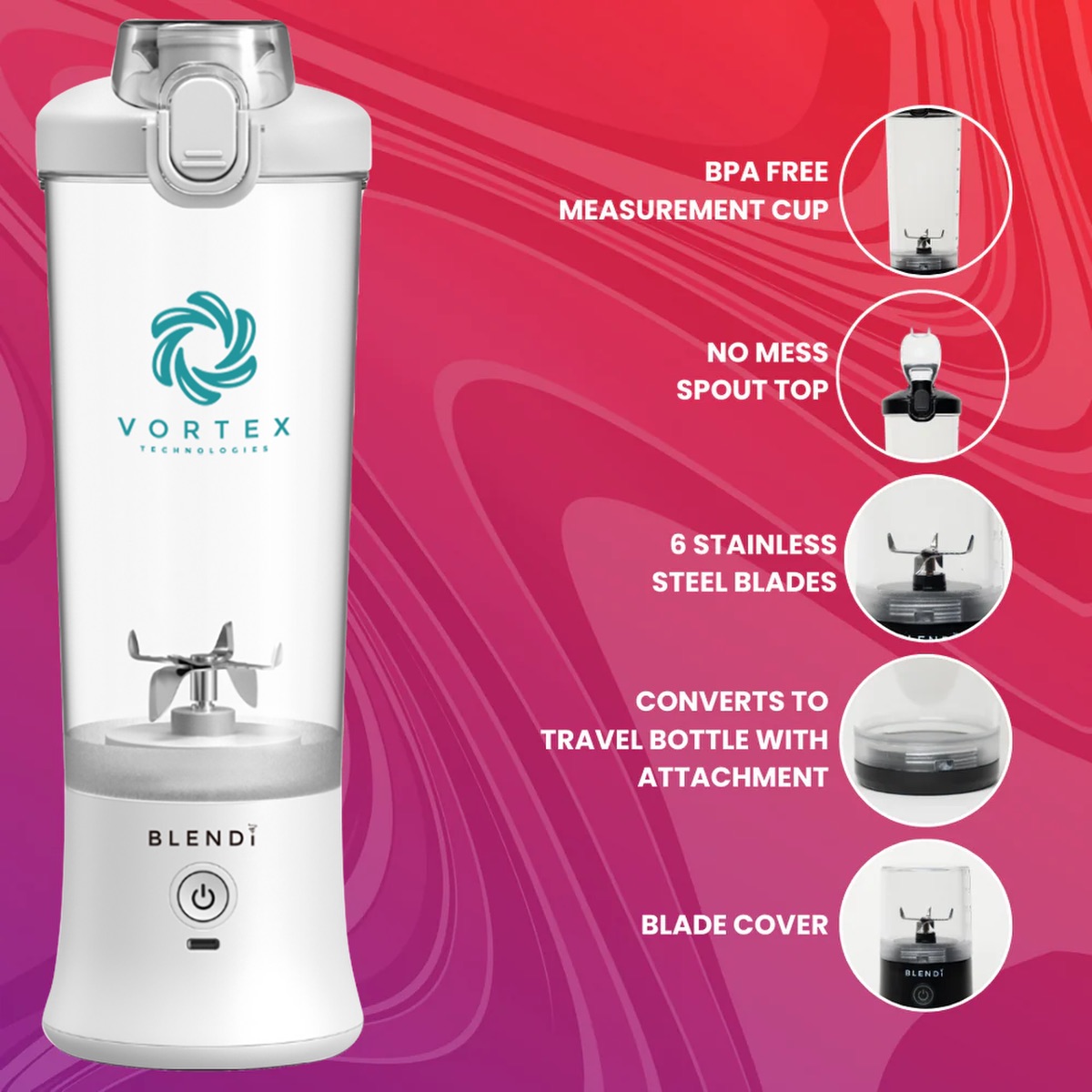 BLENDi™ X Portable Blender 24oz 13