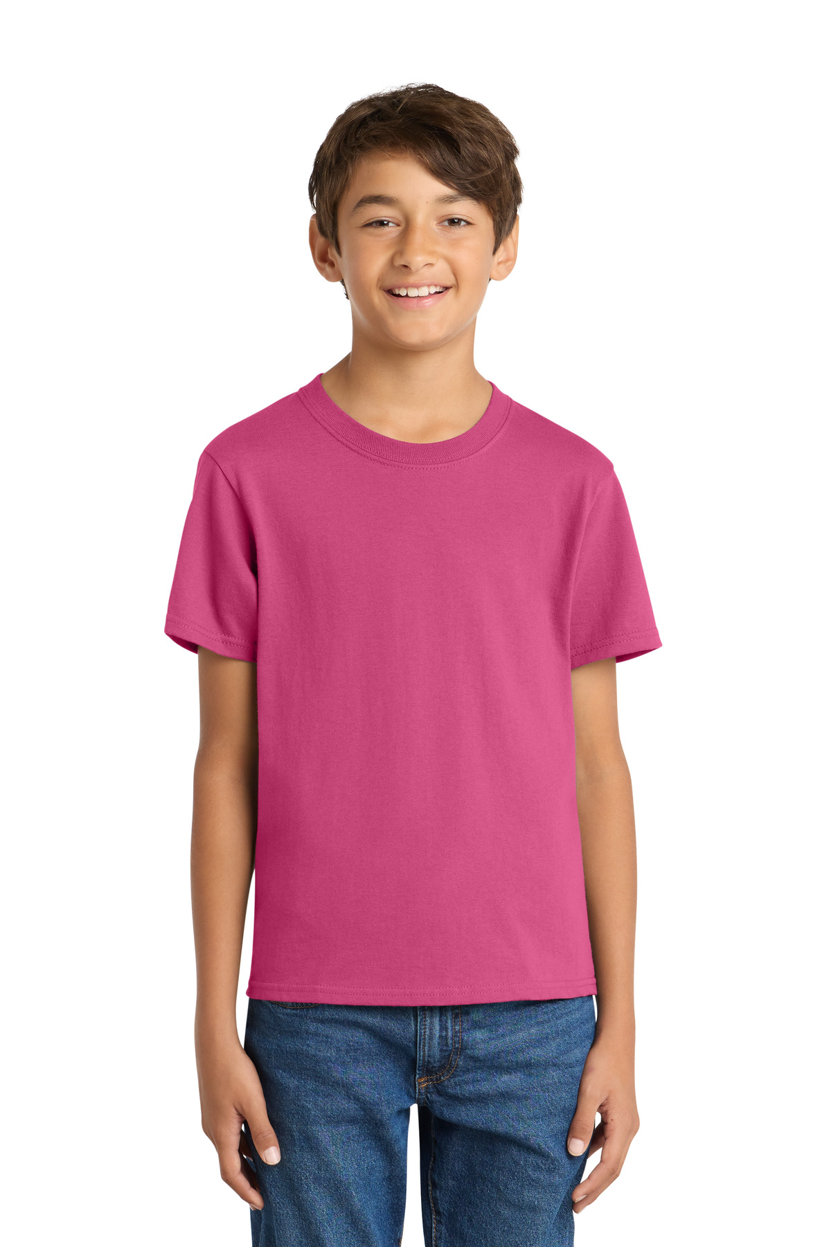 Port & Co Youth Core Cotton Tee. PC54Y 89