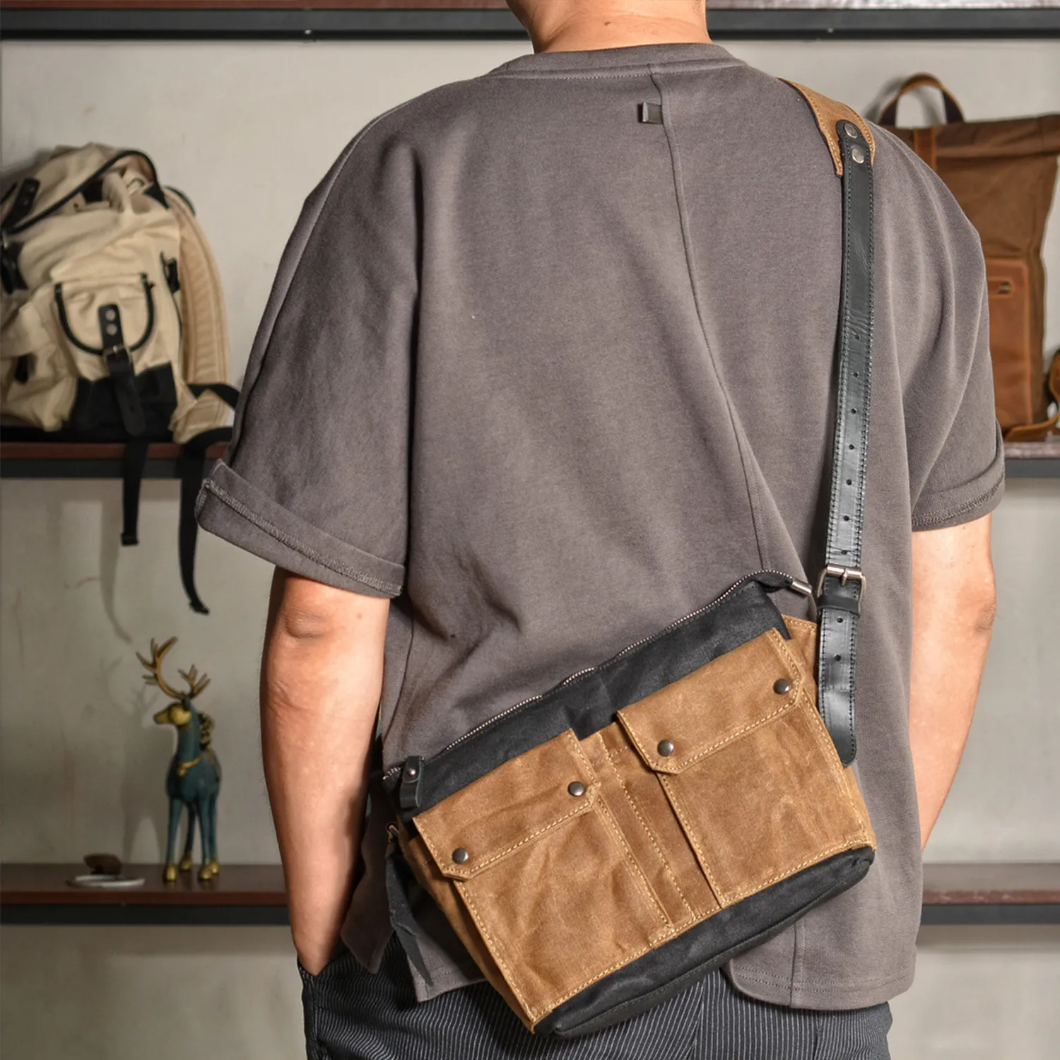 Vintage Shoulder Purse Crossbody Satchel 2