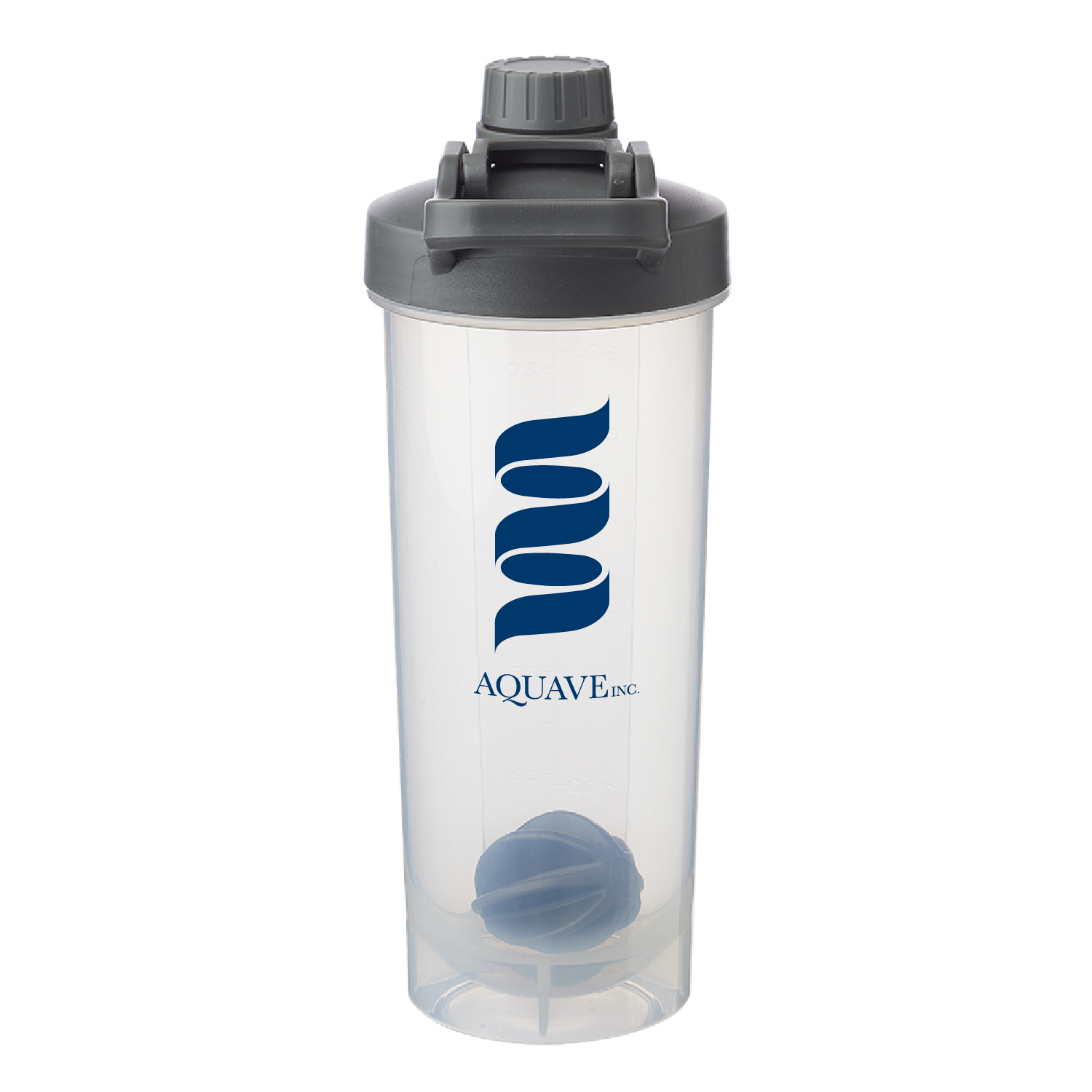24 oz. Parthenon Plastic Shaker Bottle (1 Color Imprint) 5