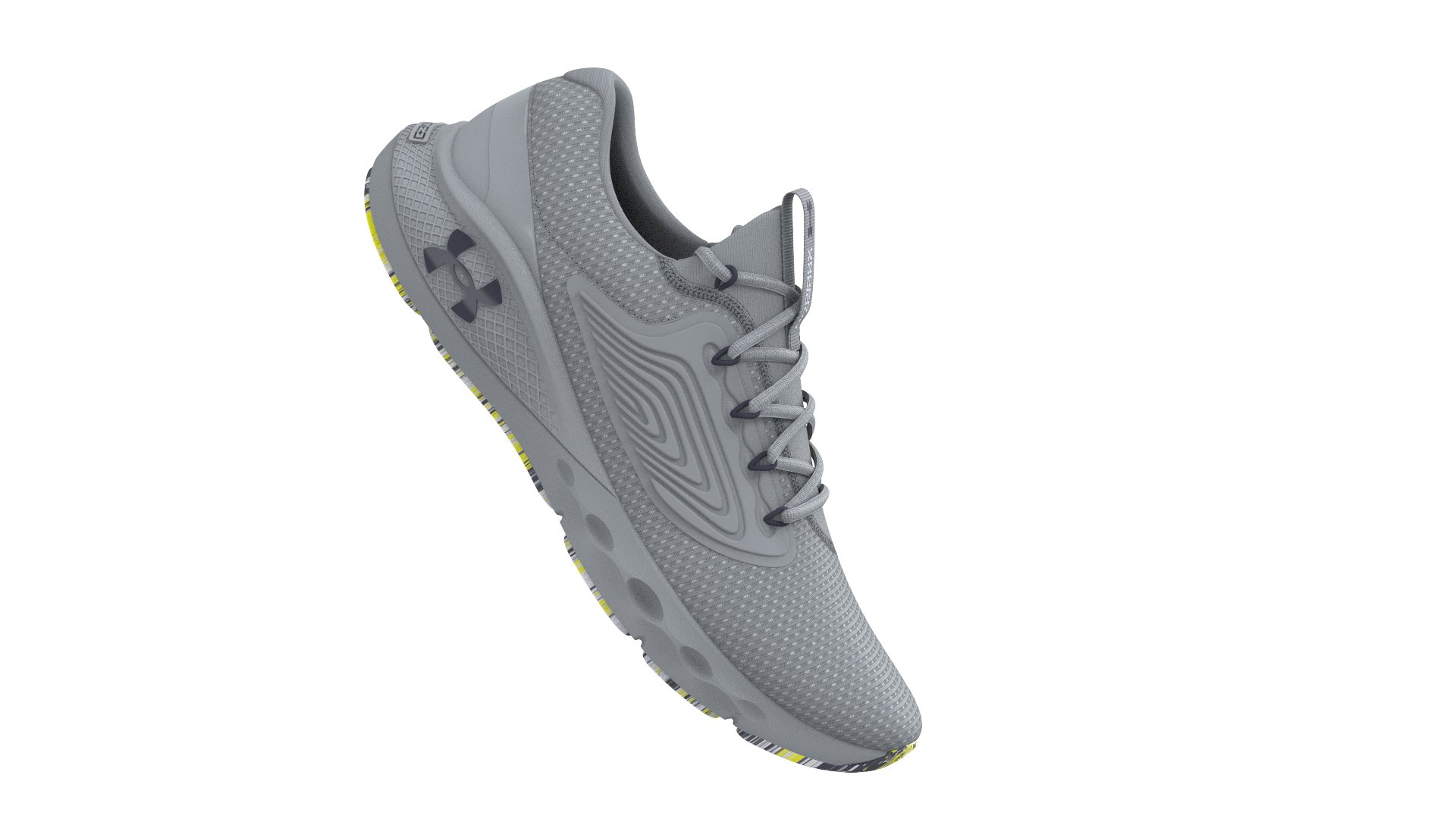 UA Charged Vantage 2 Marble Men's Running Shoes, custom athletic wear with logo imprint 8