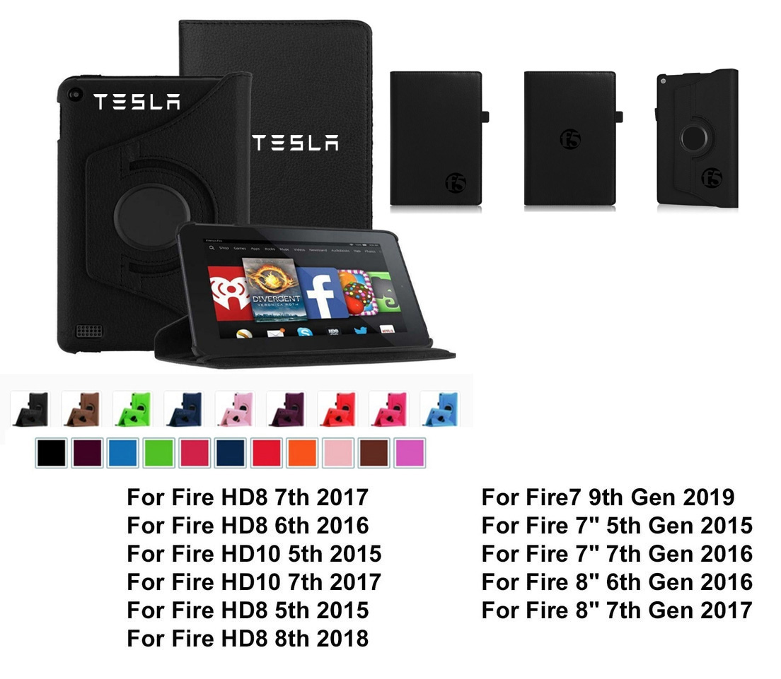 iBank ® Leatherette Case for Kindle Fire 7 12th Generation (2022) 1