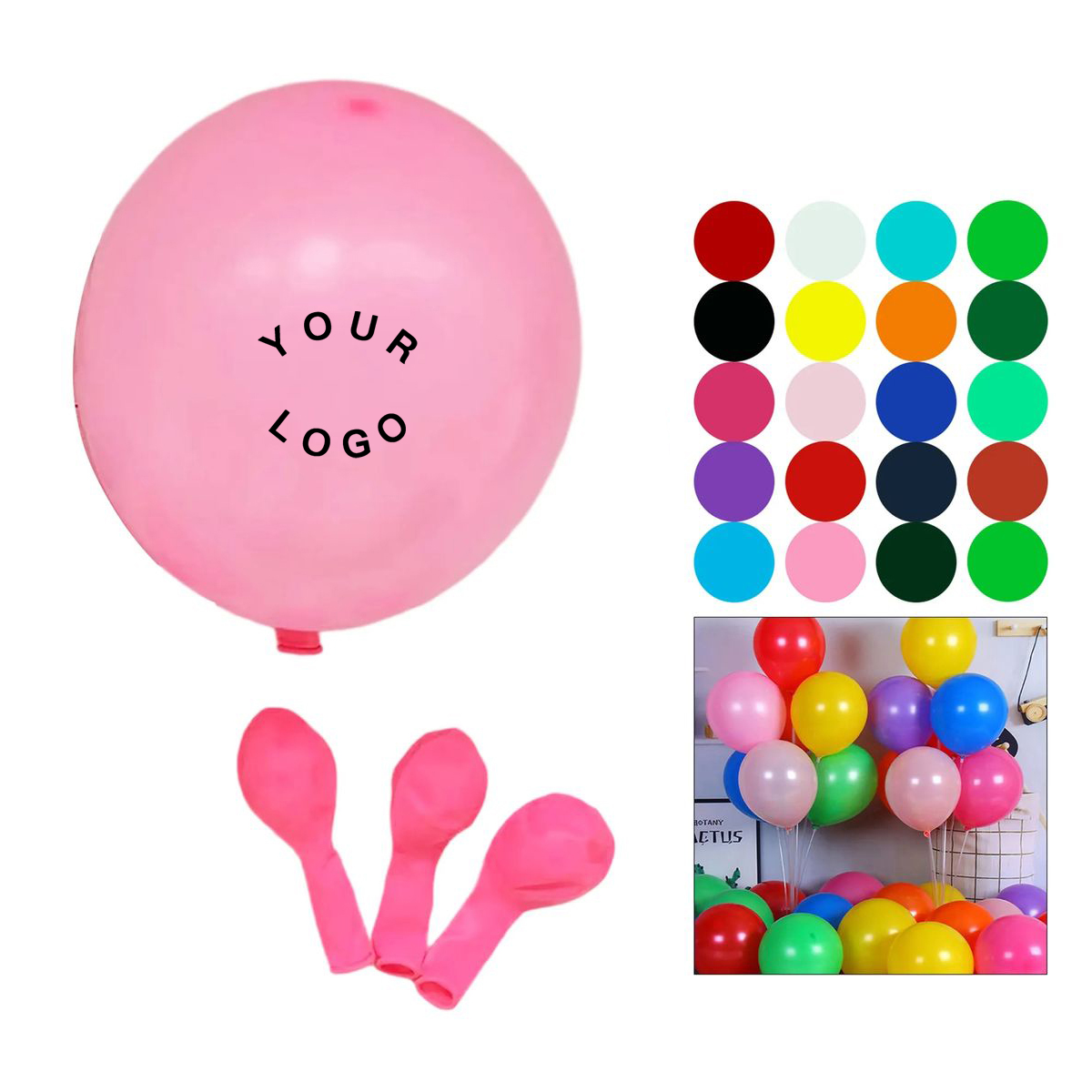 11.8in Promotional Balloons with Logo Imprint 10