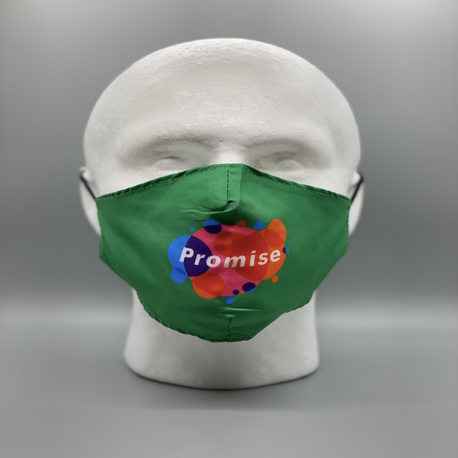 2-Ply Reusable Economy Face Mask w/Bottom Fold 2