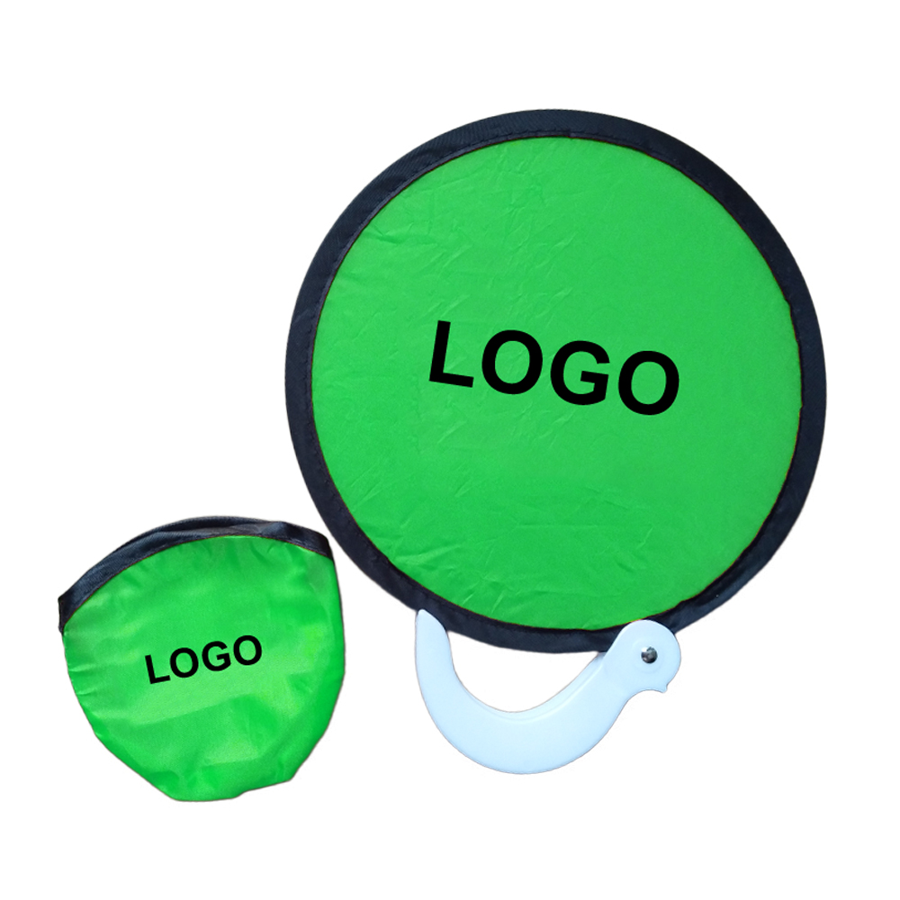 7.9" Round Foldable Polyester Fans 5