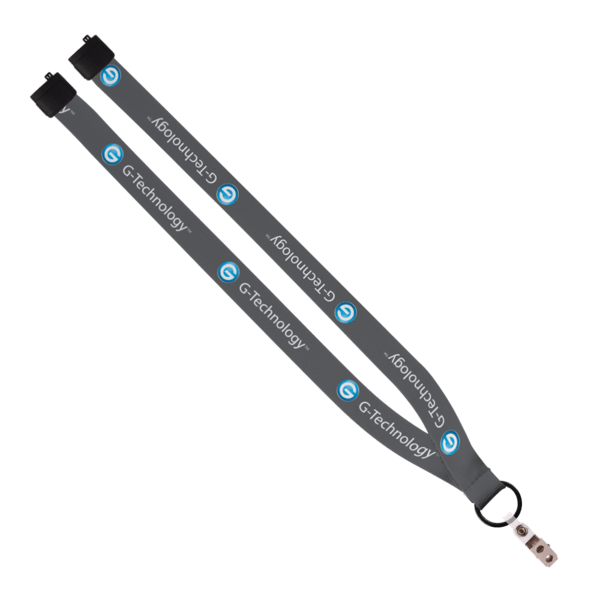 3/4" Polyester Dye Sublimated Lanyard 3