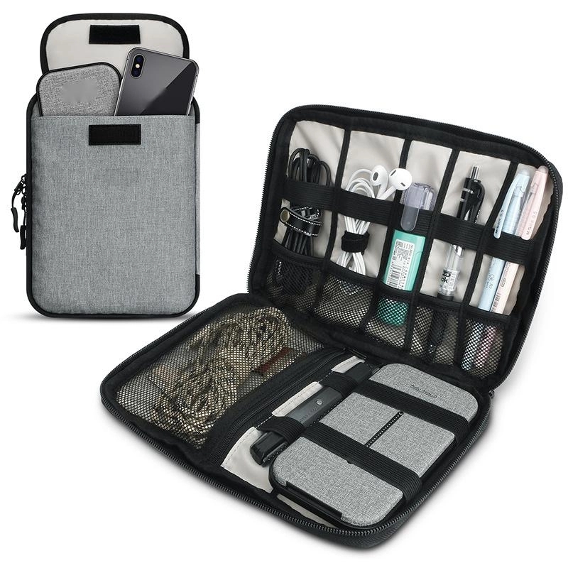 Electronics Organizer Travel Cable Organizer Bag 5