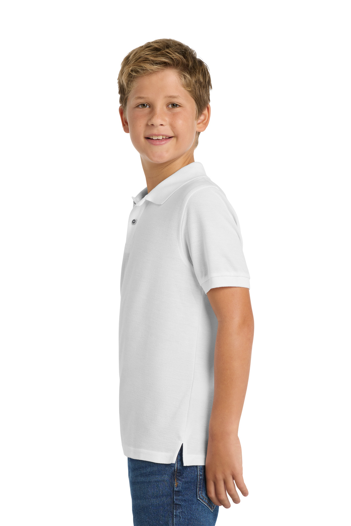 Port Authority Youth Silk Touch Polo. Y500 31