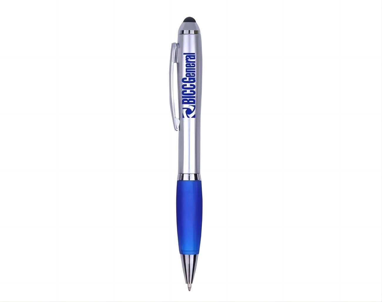 Curvy Plastic Click Ballpoint Pen Twist Action 4
