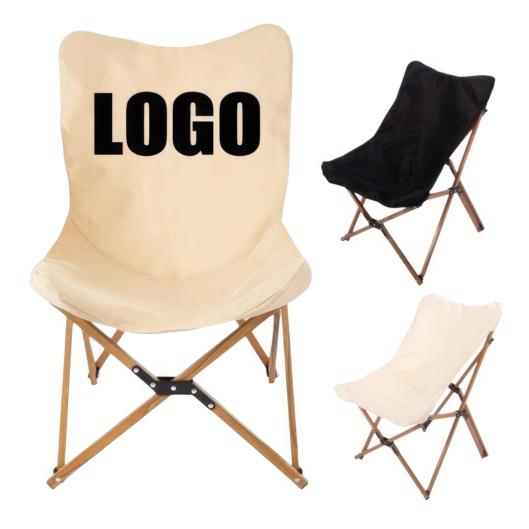 Foldable Outdoor Camping Beach & Director Chair 2
