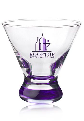 8.25 oz. Libbey Cosmopolitan Stemless Martini Glasses 20