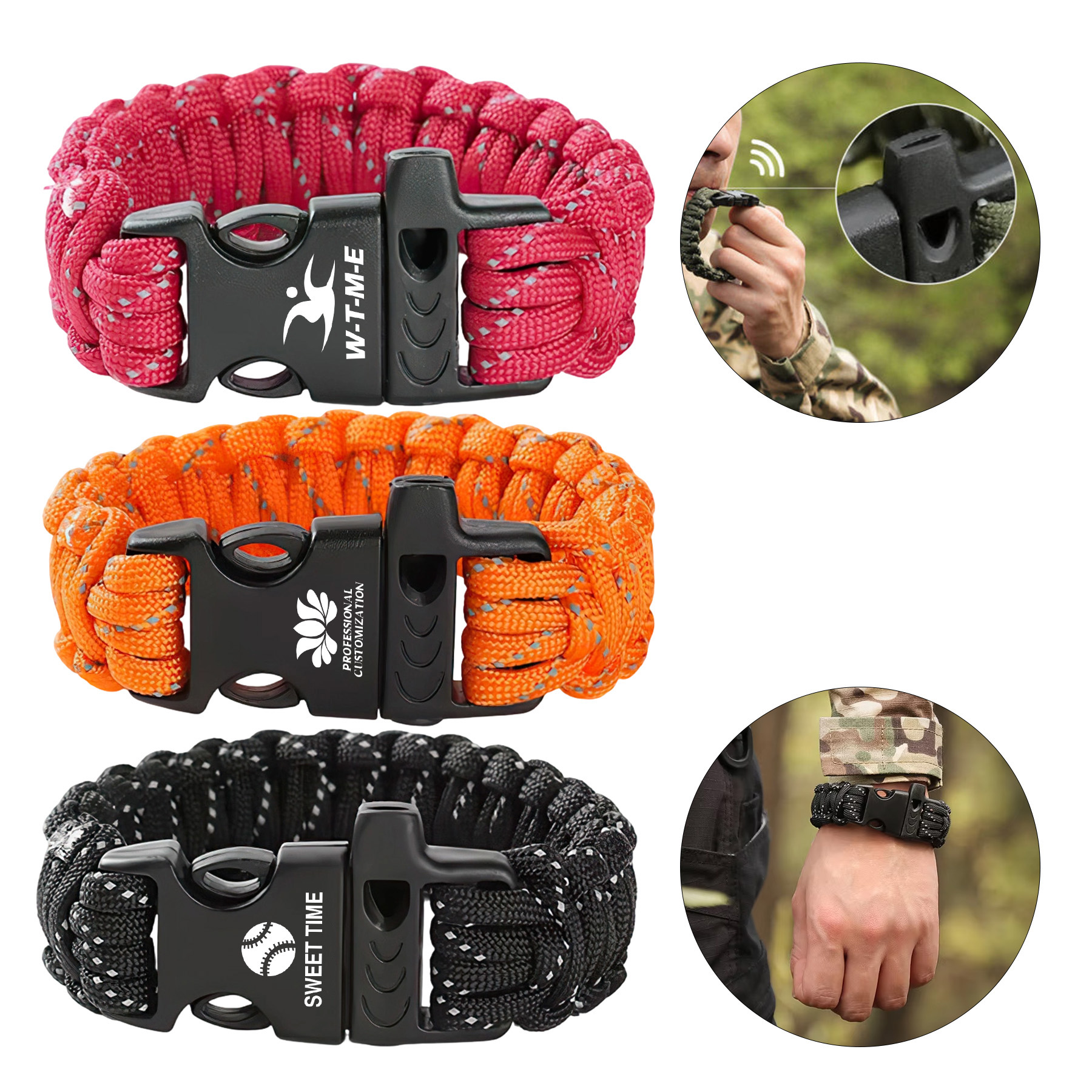 Survival Paracord Bracelet 3